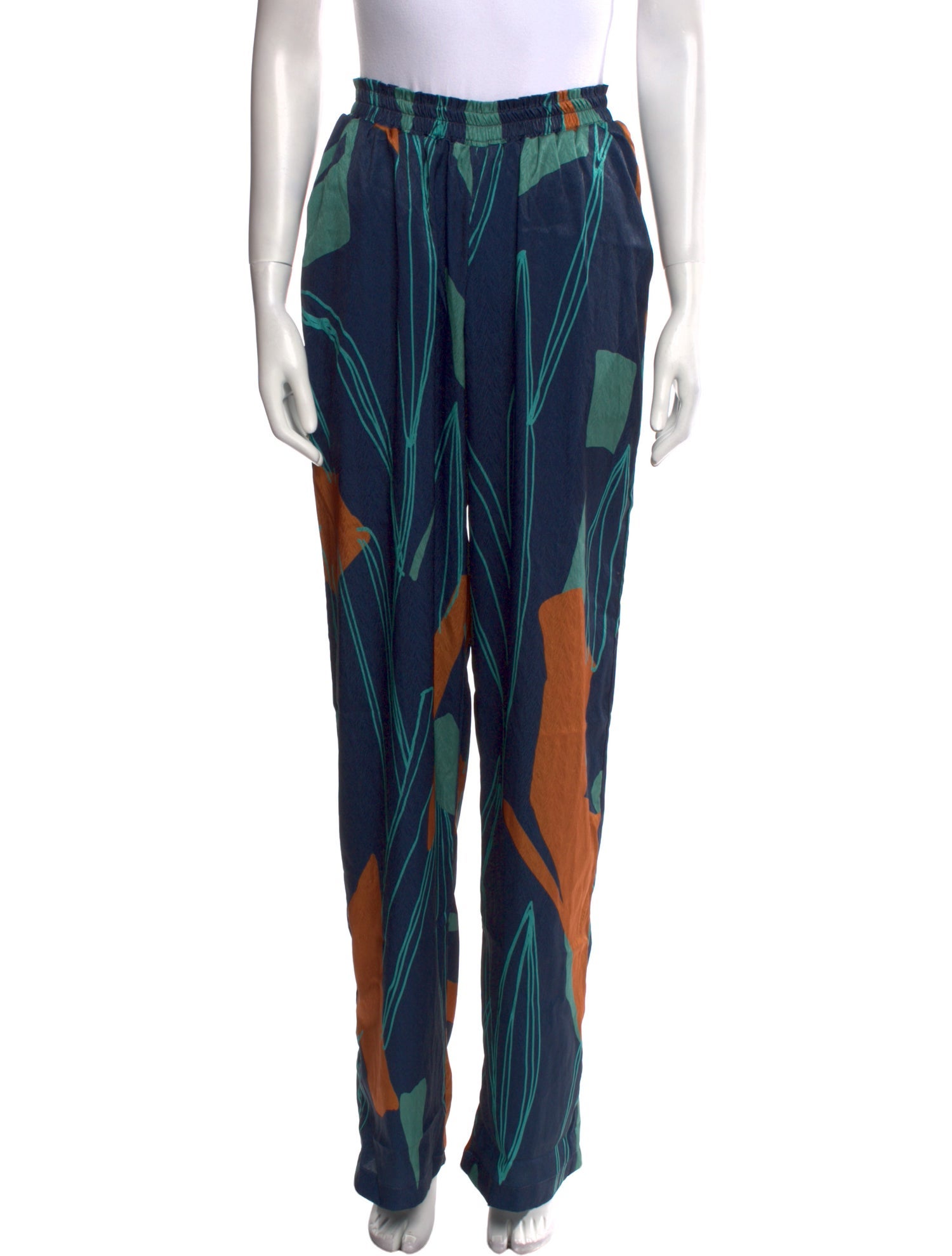 Diarrablu Printed Wide Leg Pants