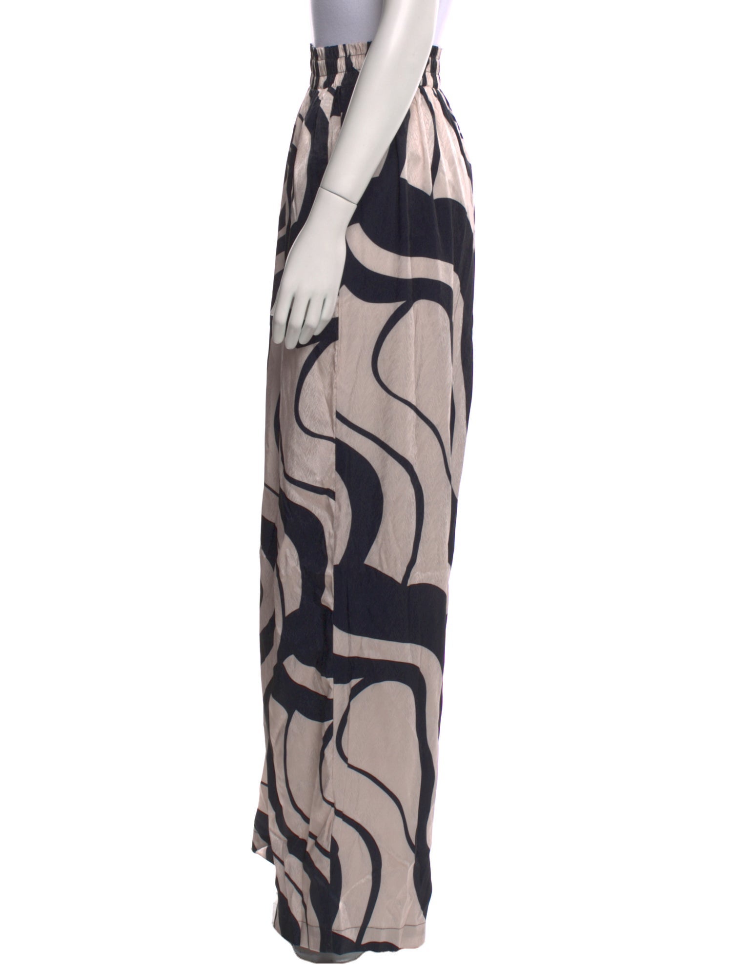 Diarrablu Striped Wide Leg Pants