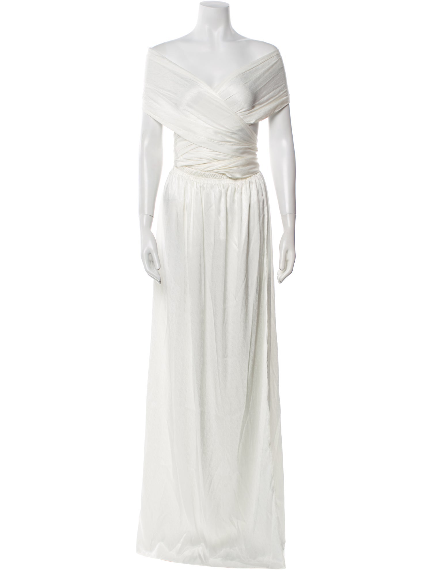 Diarrablu Off-The-Shoulder Long Dress