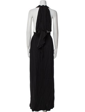 Diarrablu V-Neck Long Dress