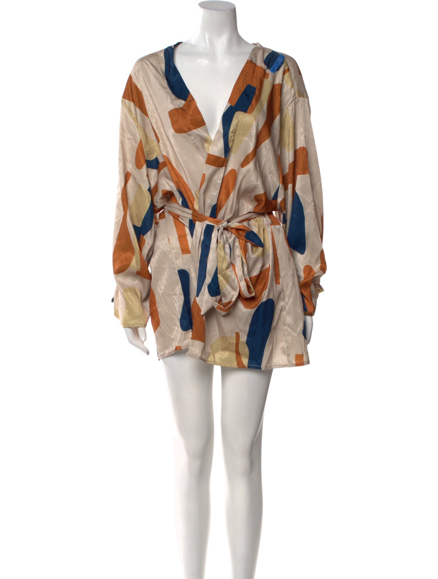 Diarrablu Printed V-Neck Tunic