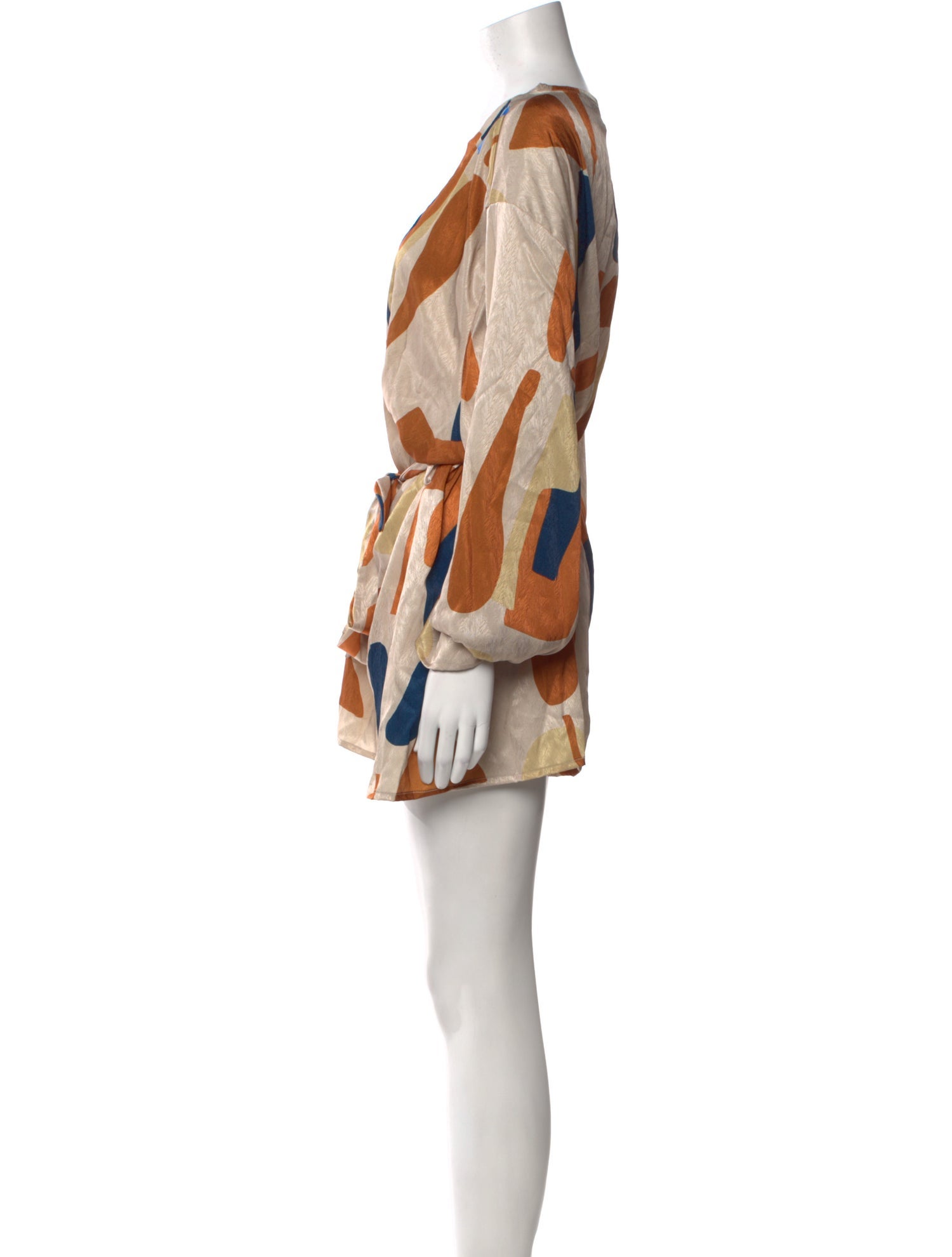 Diarrablu Printed V-Neck Tunic