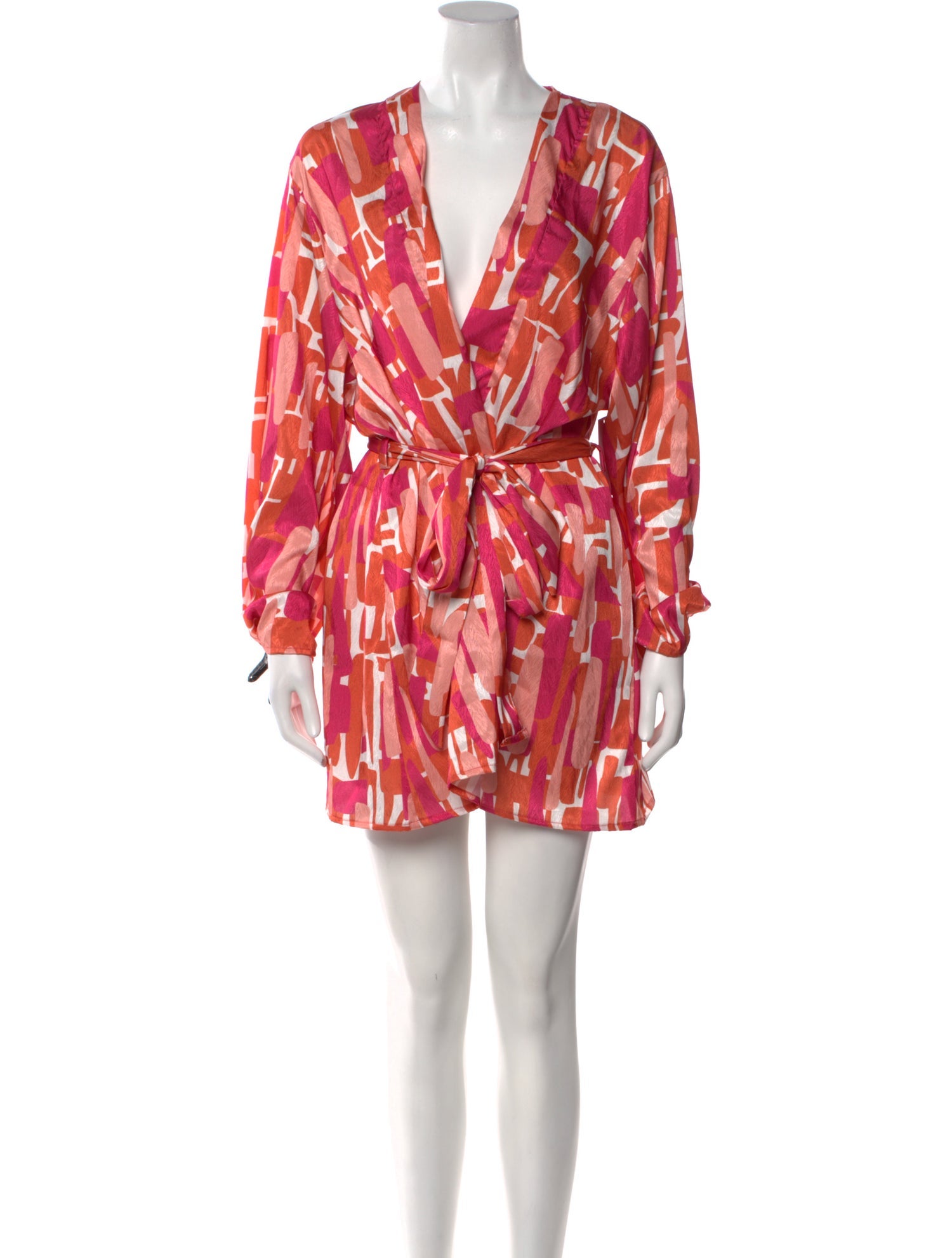 Diarrablu Printed V-Neck Tunic