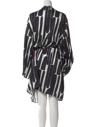 Diarrablu Animal Print V-Neck Tunic