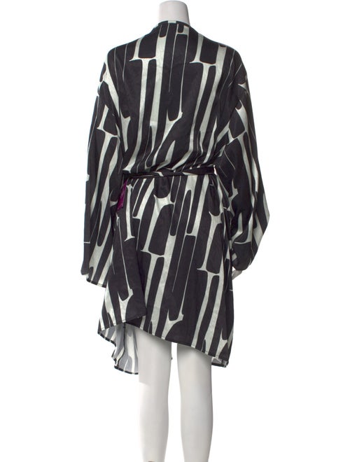 Diarrablu Animal Print V-Neck Tunic