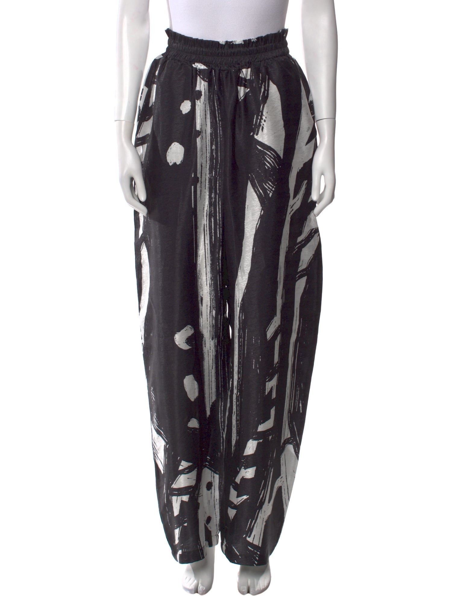 Diarrablu Printed Wide Leg Pants