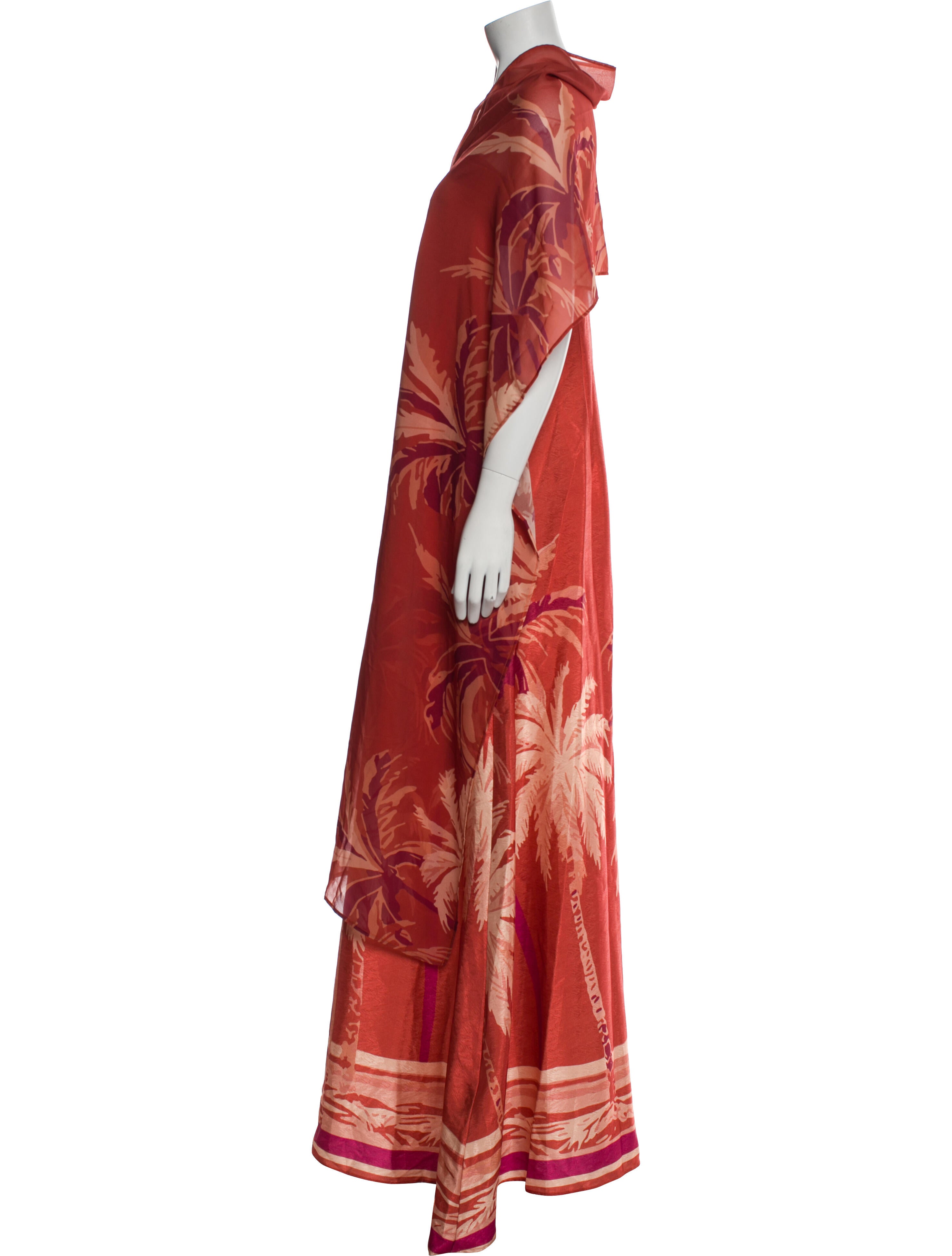 Diarrablu Floral Print Long Dress w/ Tags