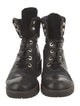 Dune London Leather Combat Boots