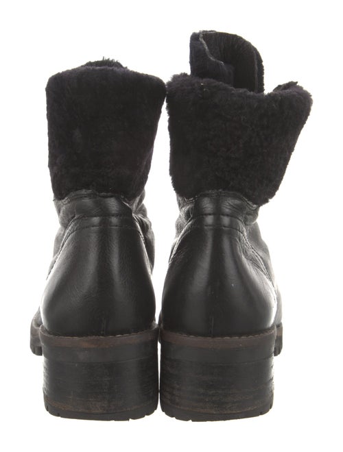 Dune London Leather Combat Boots