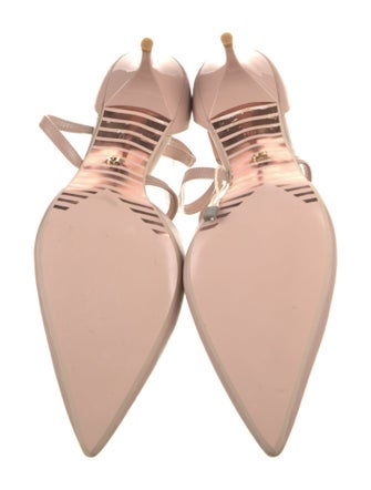 Dune London Satin Crystal Embellishments D'Orsay Pumps