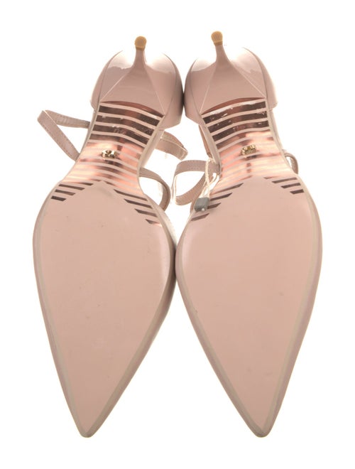 Dune London Satin Crystal Embellishments D'Orsay Pumps