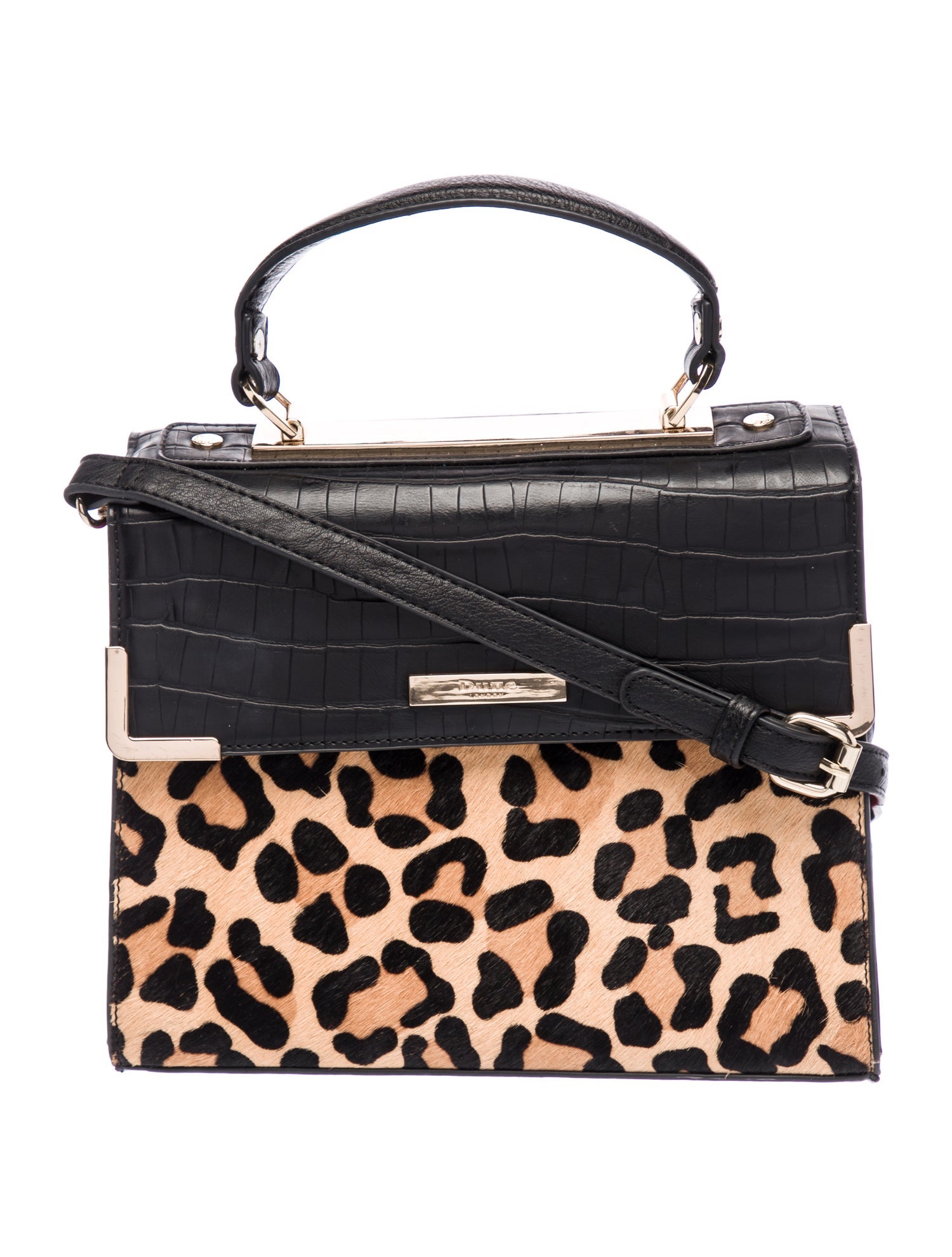 Dune London Ponyhair Top Handle Bag