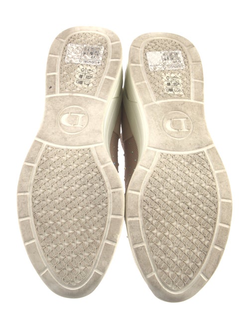 Dune London Colorblock Pattern Studded Accents Wedge Sneakers