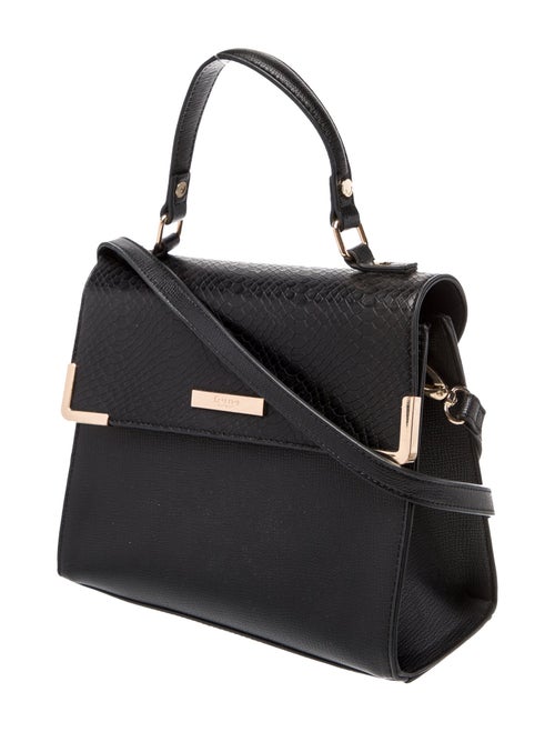 Dune London Embossed Leather Top Handle Bag