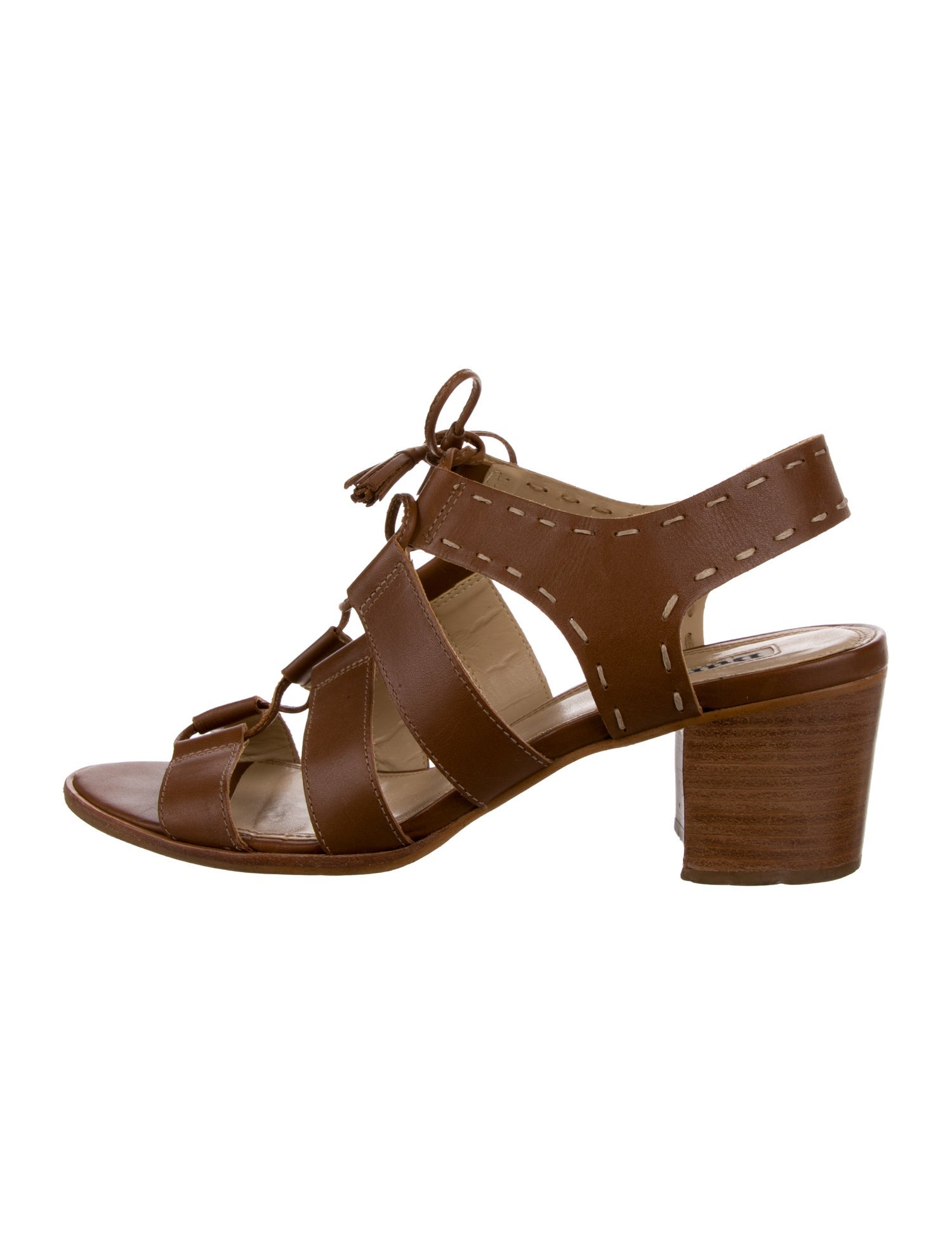 Dune London Leather Gladiator Sandals