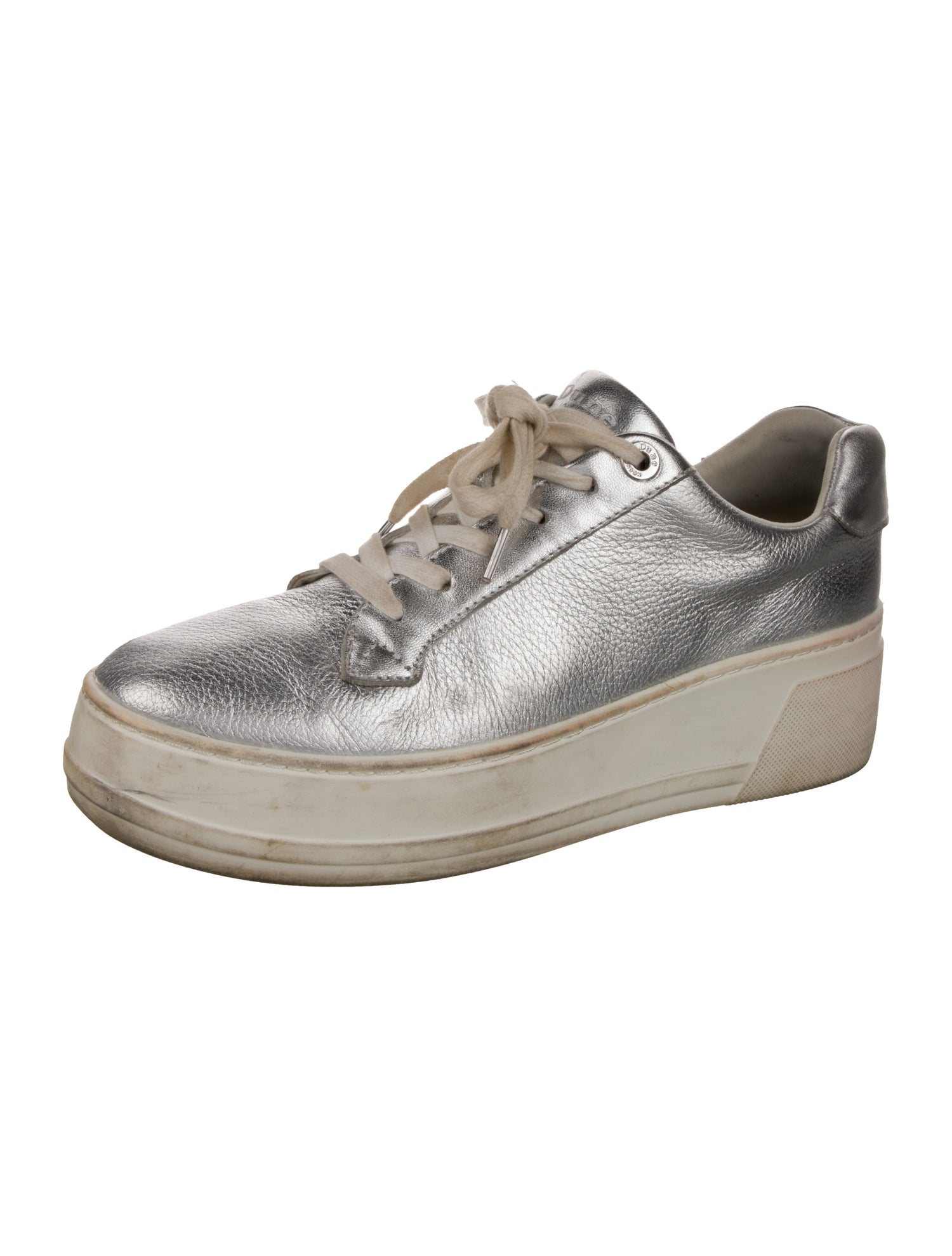Dune London Leather Sneakers
