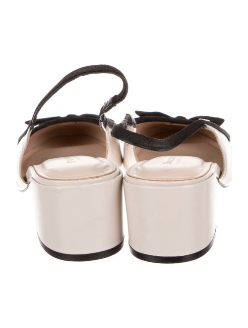 Dune London Patent Leather Slingback Flats