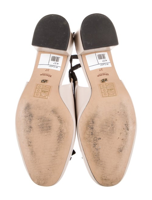 Dune London Patent Leather Slingback Flats