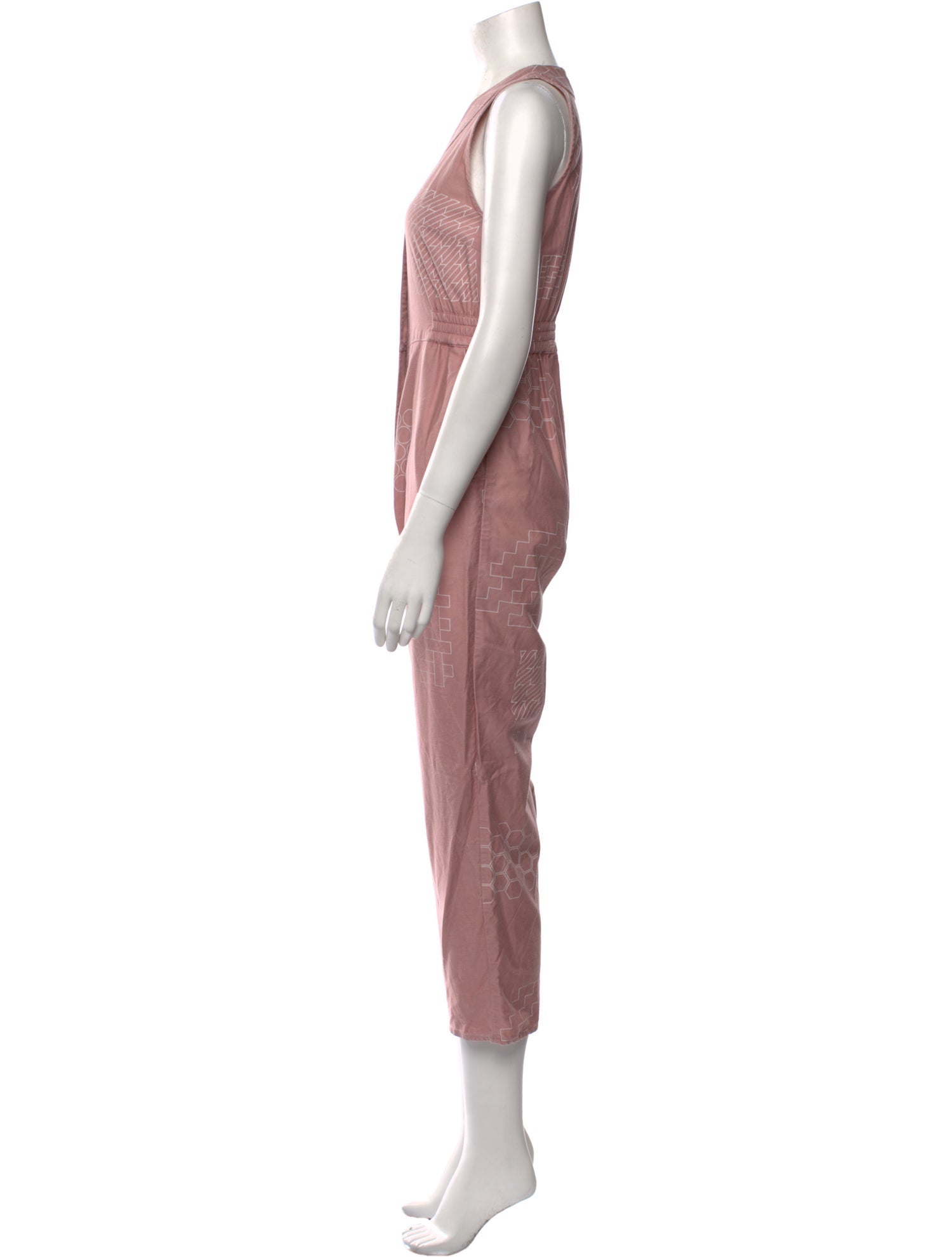 Dusen Dusen V-Neck Jumpsuit