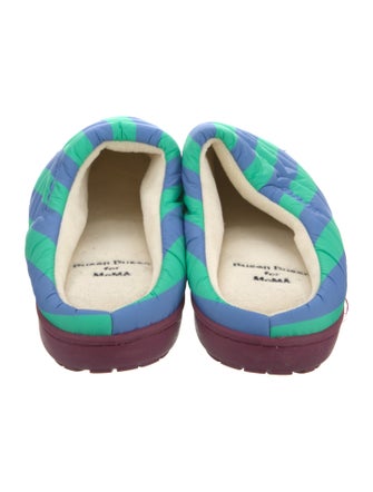 Dusen Dusen Nylon Striped Mules