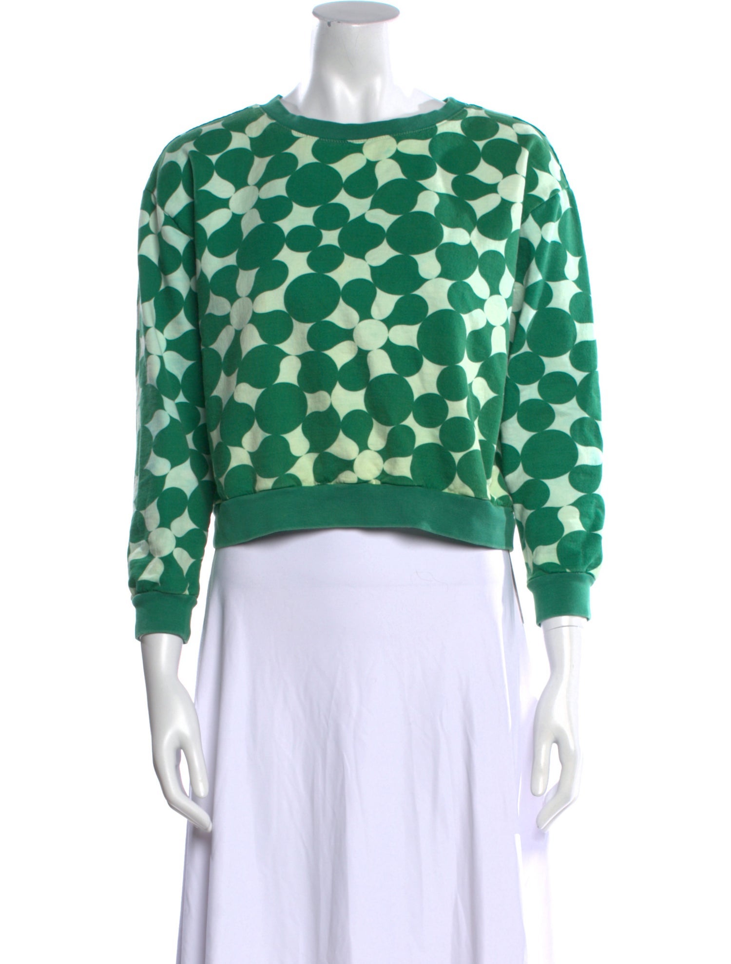 Dusen Dusen Printed Crew Neck Sweatshirt