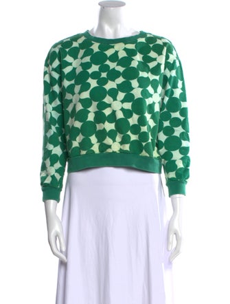 Dusen Dusen Printed Crew Neck Sweatshirt