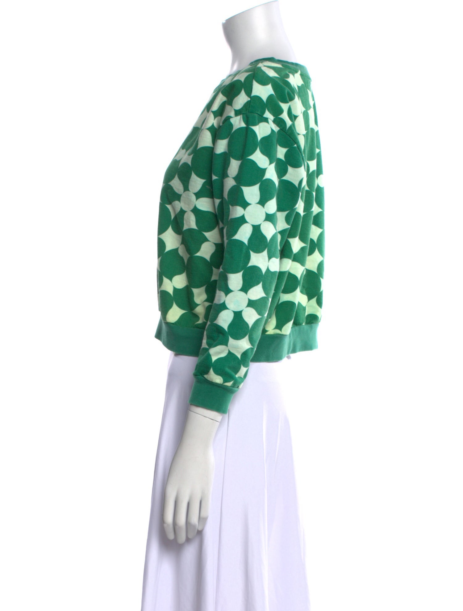 Dusen Dusen Printed Crew Neck Sweatshirt