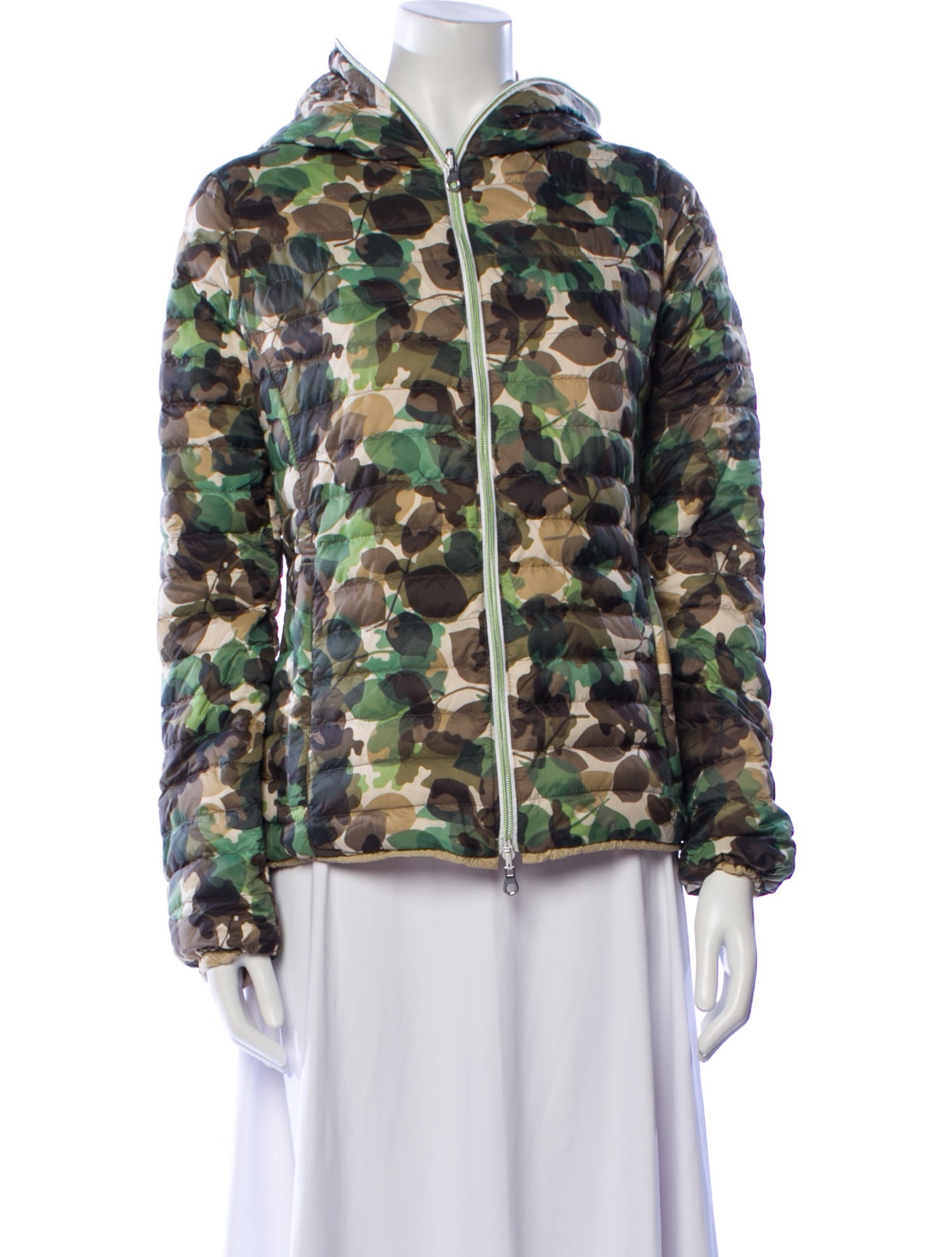 Duvetica Camouflage Print Down Jacket