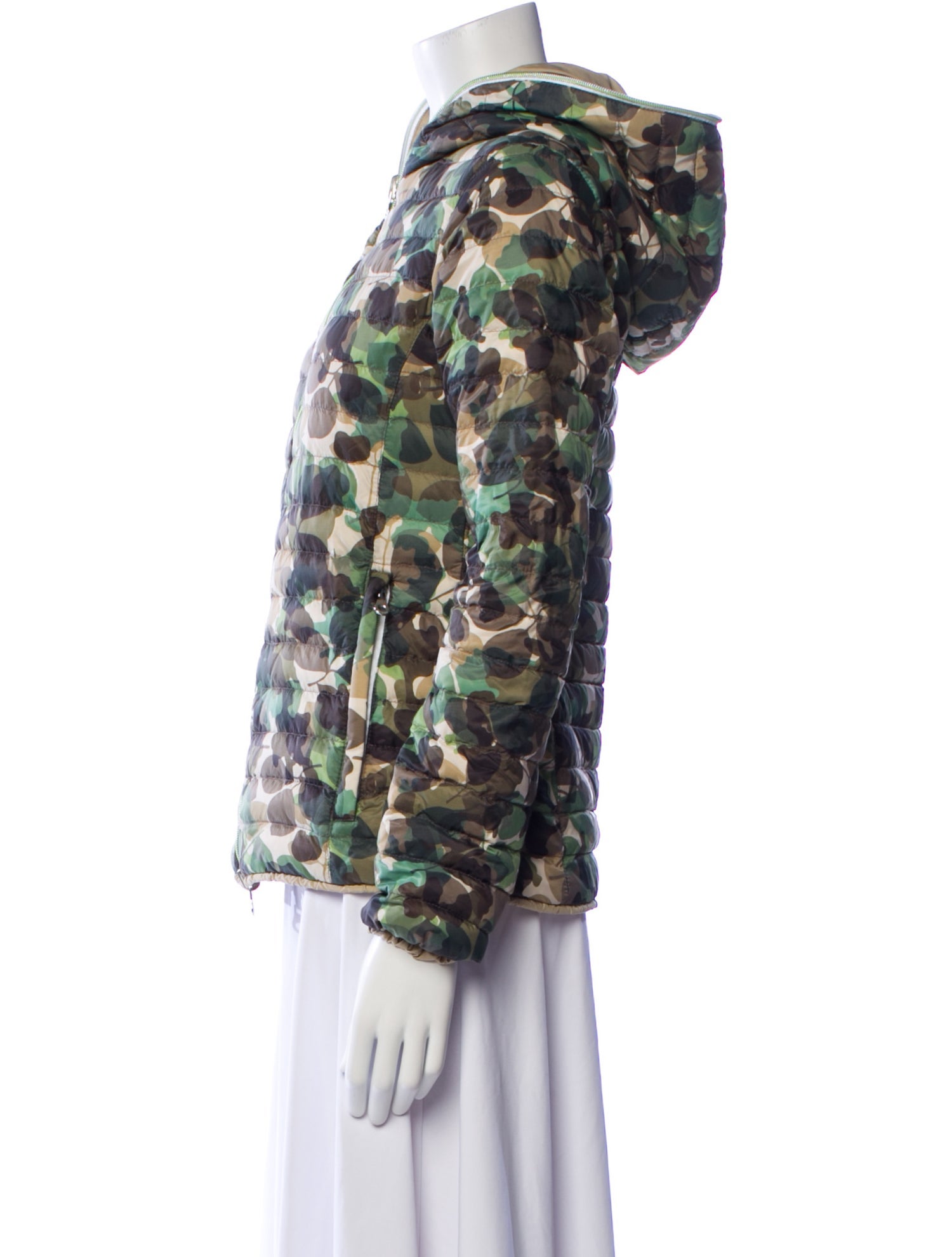 Duvetica Camouflage Print Down Jacket