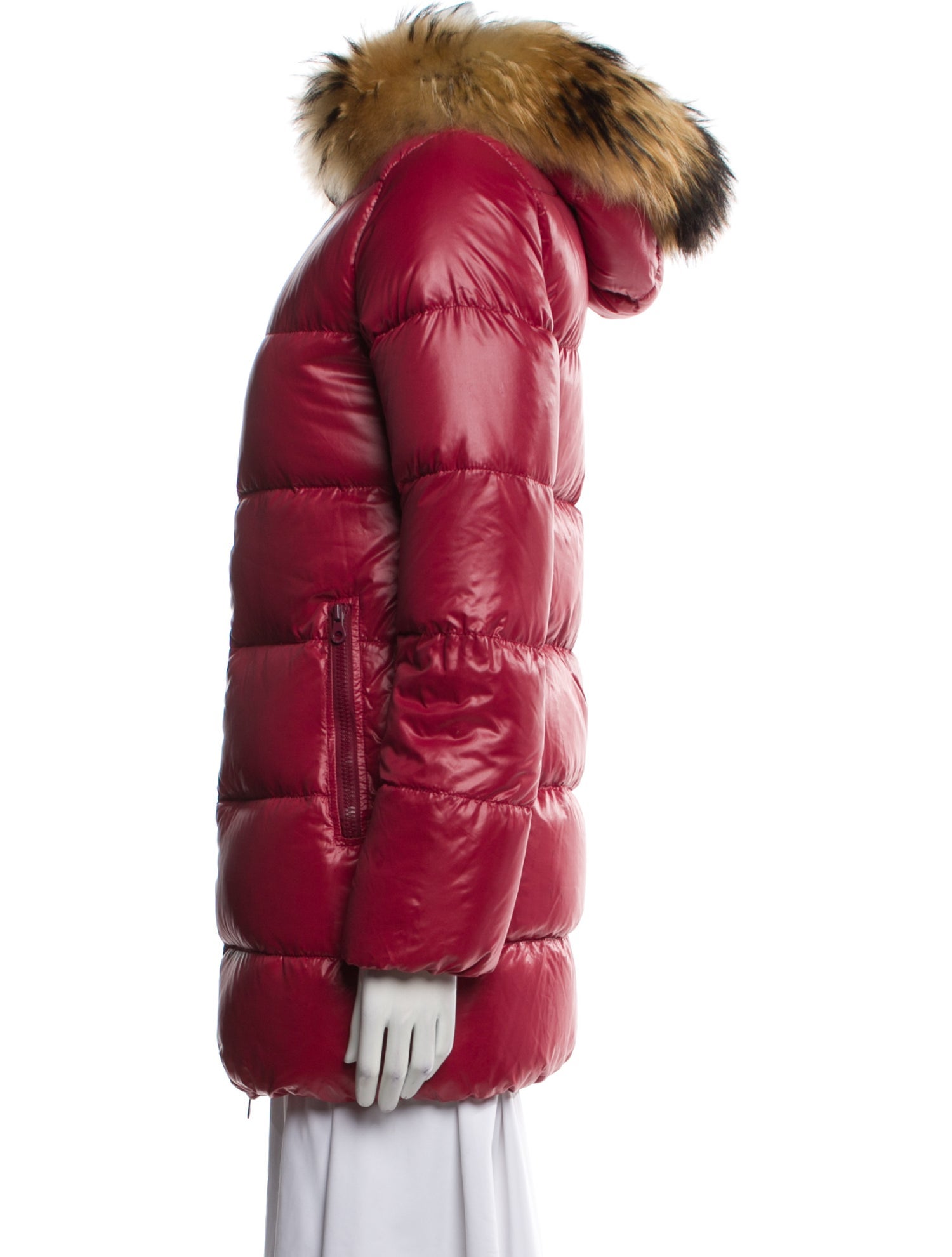 Duvetica Colorblock Pattern Down Jacket