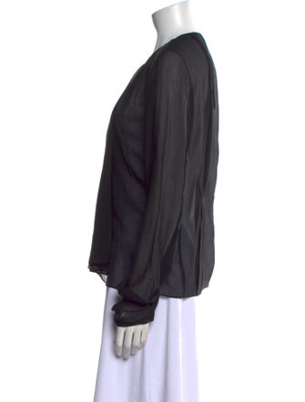 Duarte Crew Neck Long Sleeve Blouse