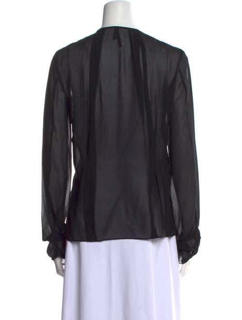 Duarte Crew Neck Long Sleeve Blouse