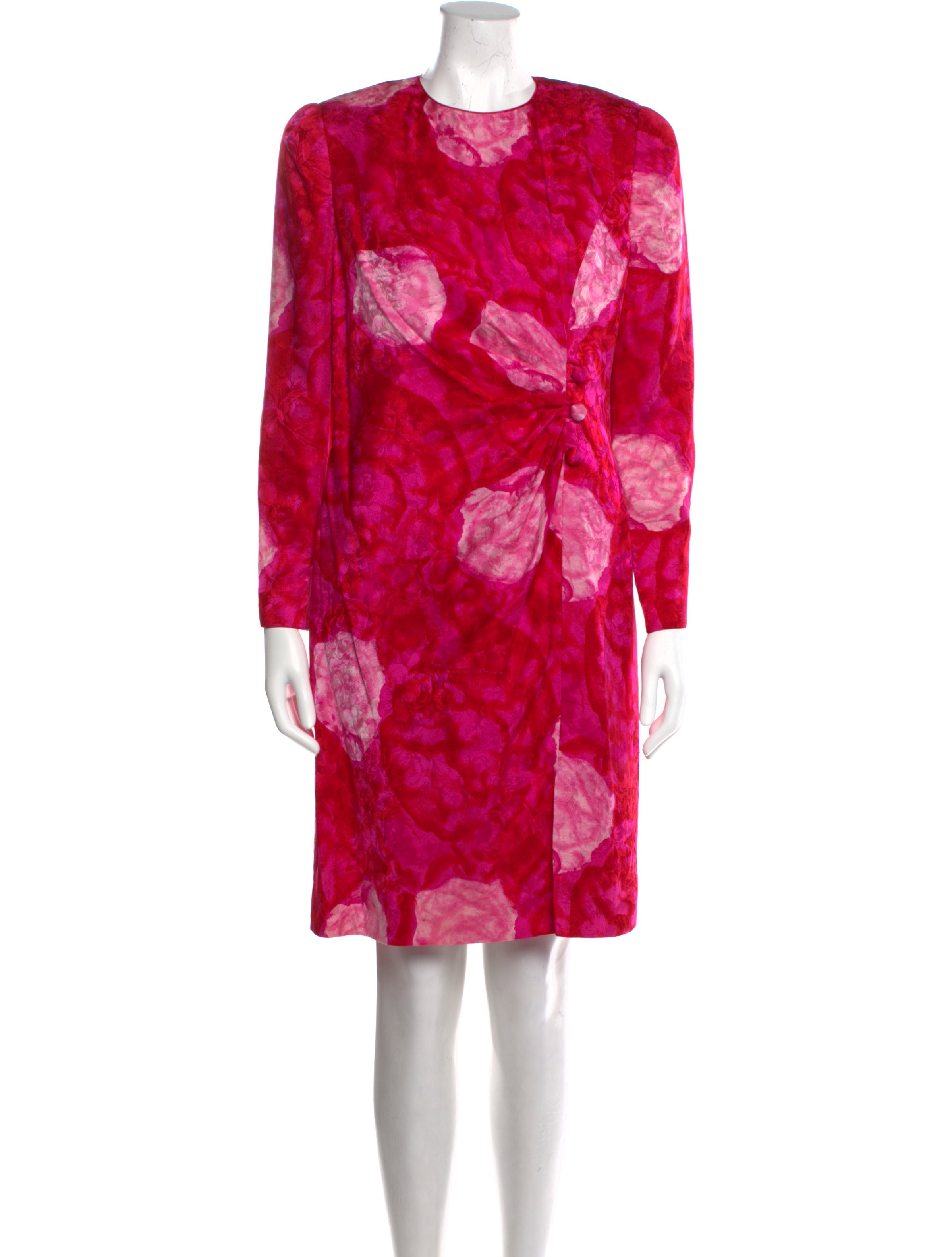 David Hayes Vintage Knee-Length Dress