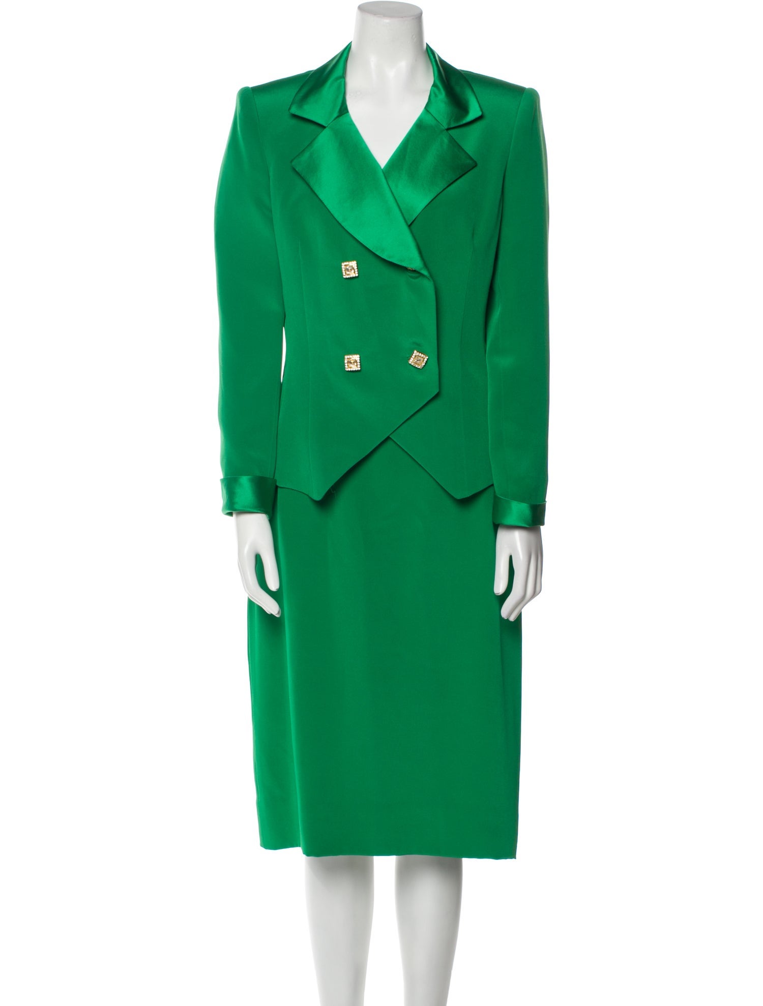 David Hayes Crystal Embellishments Skirt Set