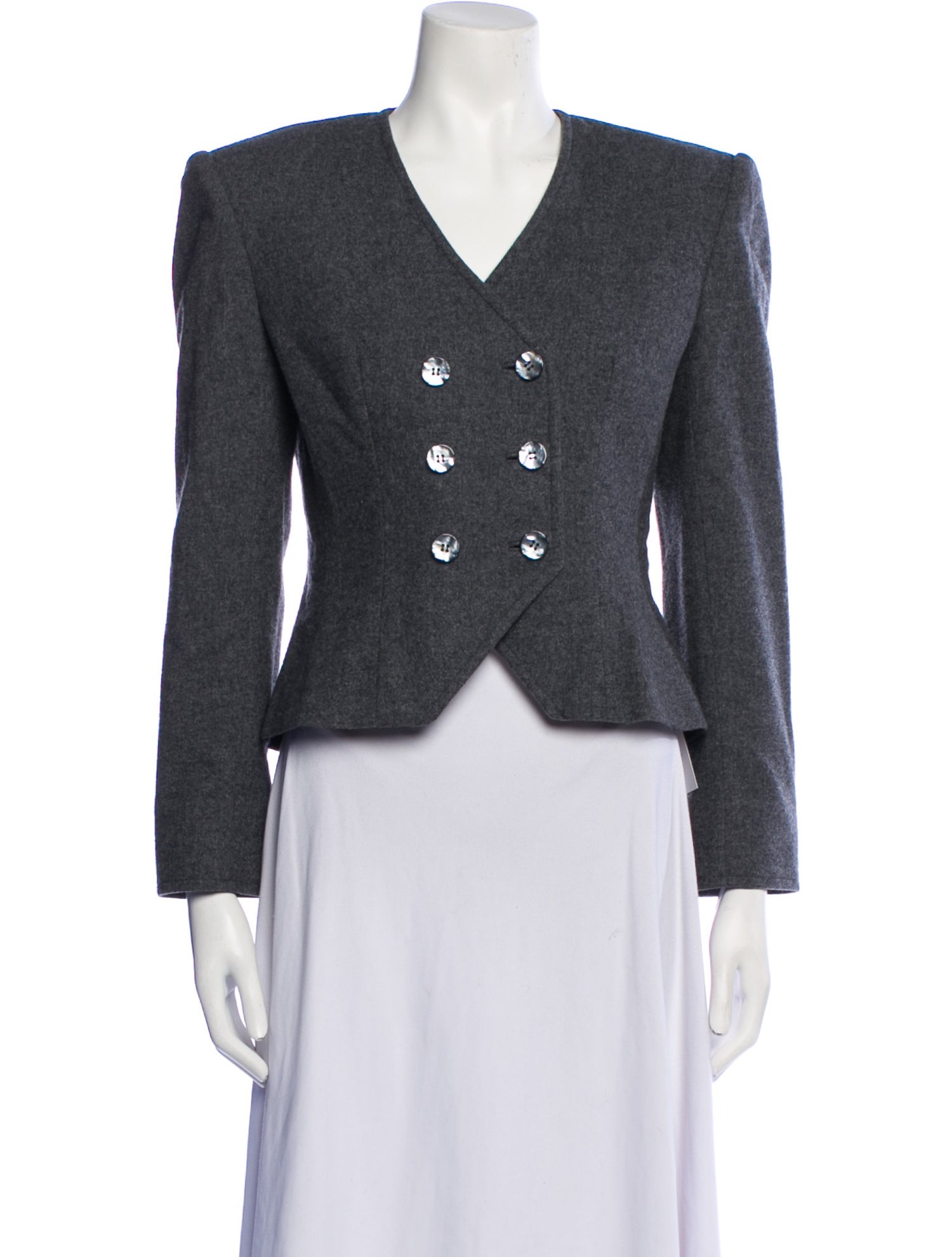 David Hayes Wool Bolero