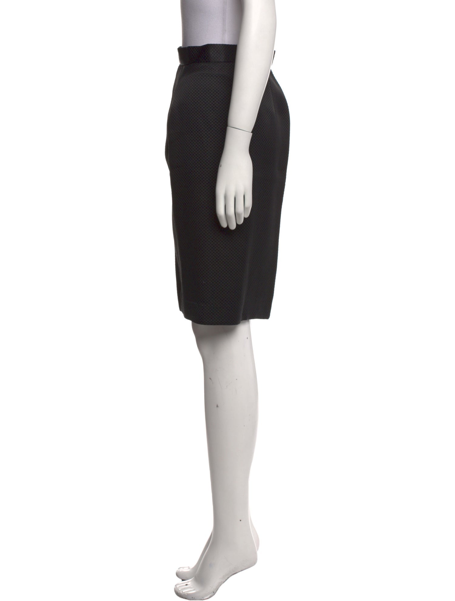 David Hayes Silk Knee-Length Skirt