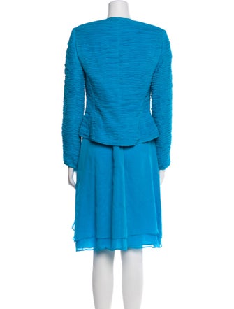 David Hayes Silk Skirt Set