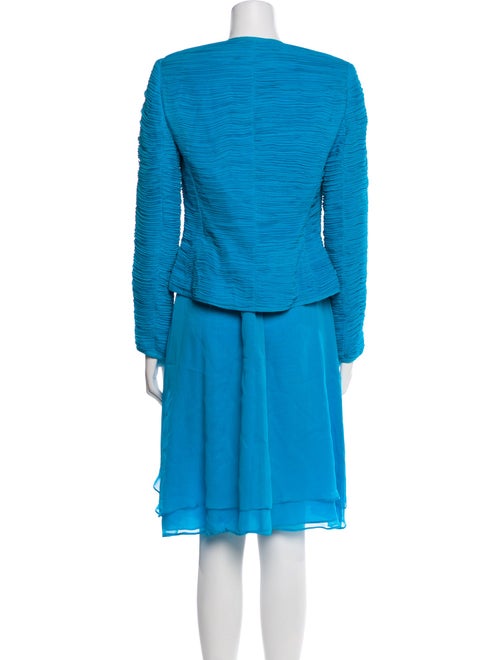 David Hayes Silk Skirt Set