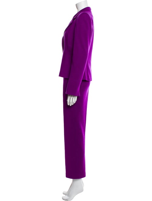 David Hayes Wool Pantsuit