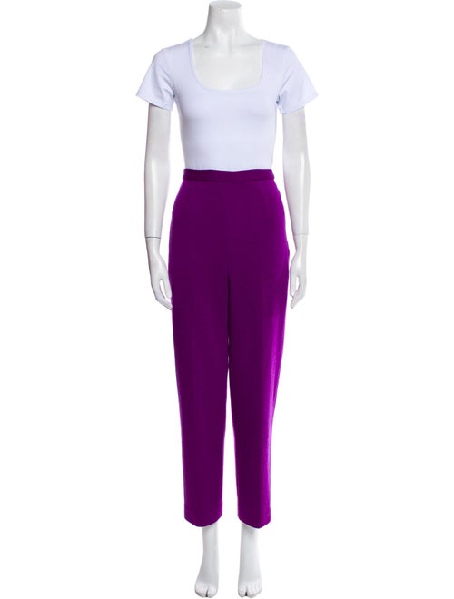 David Hayes Wool Pantsuit