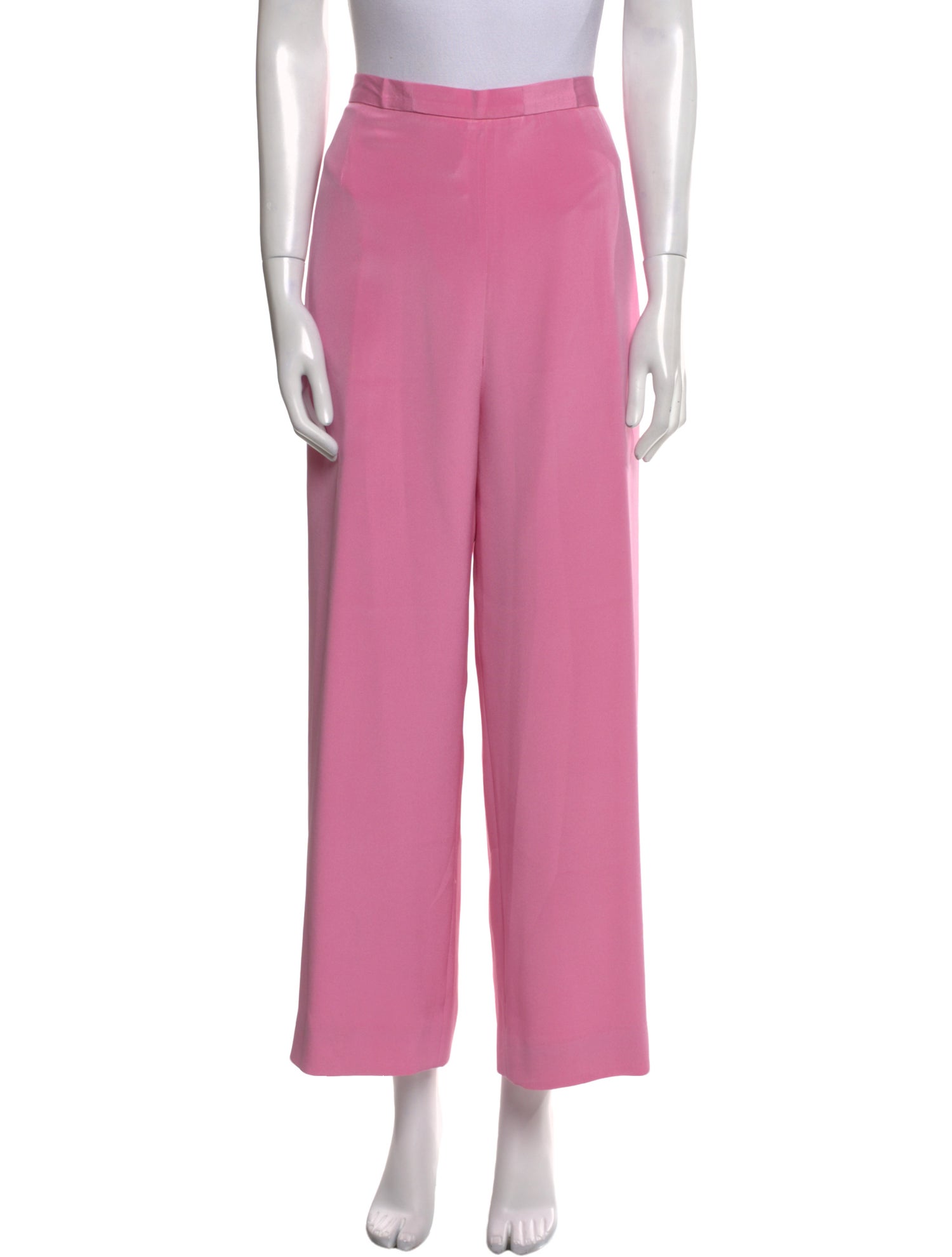 David Hayes Silk Wide Leg Pants
