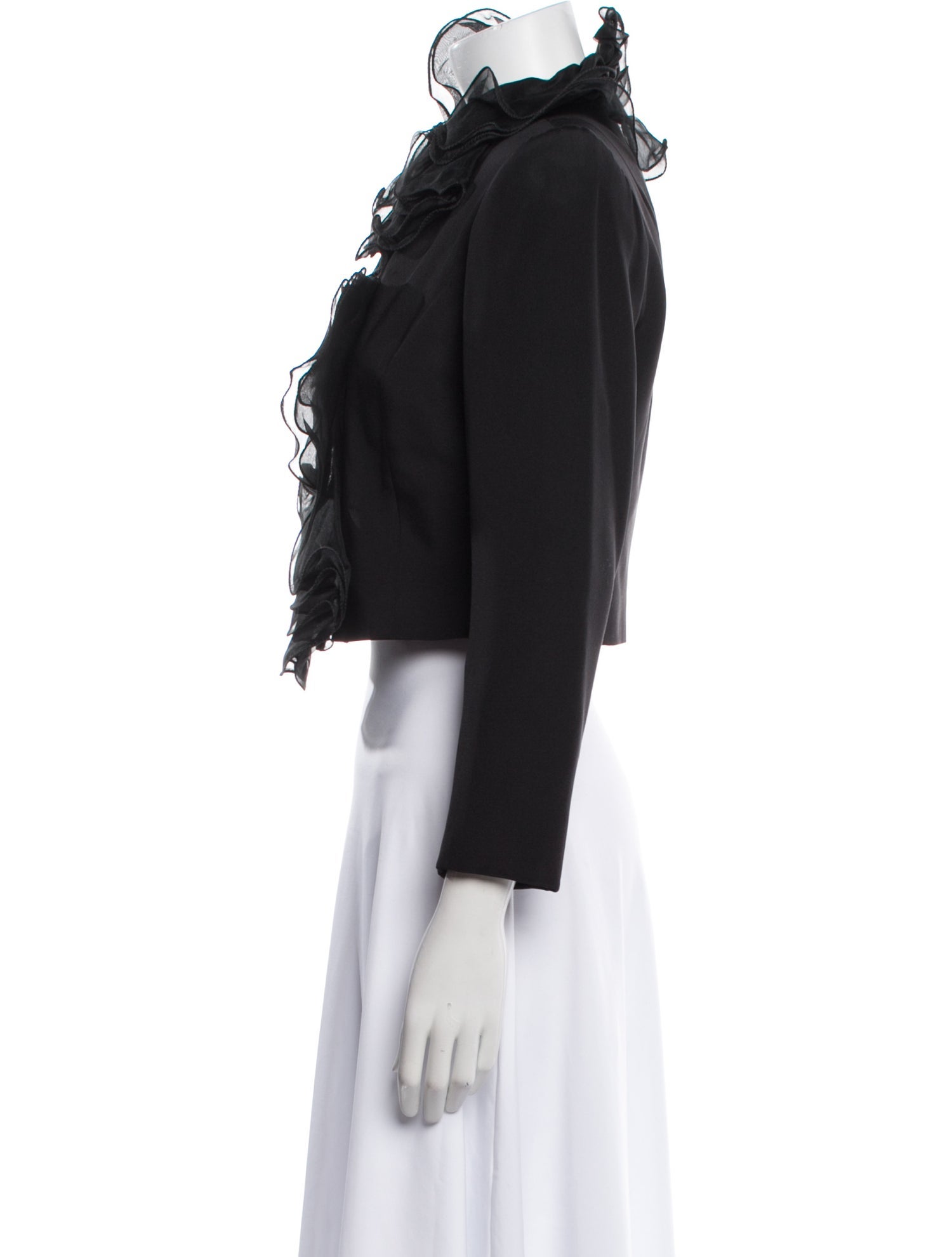 David Hayes Silk Evening Jacket