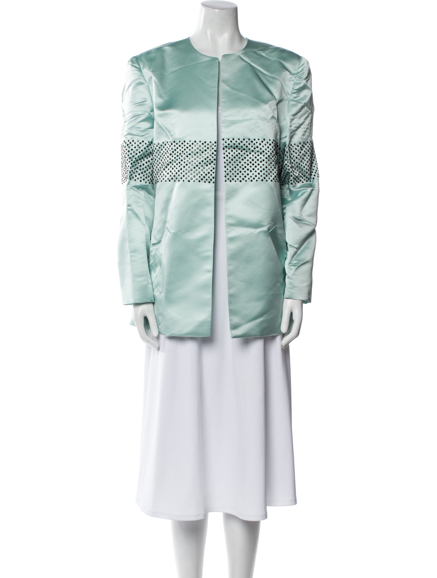 David Hayes Silk Blazer