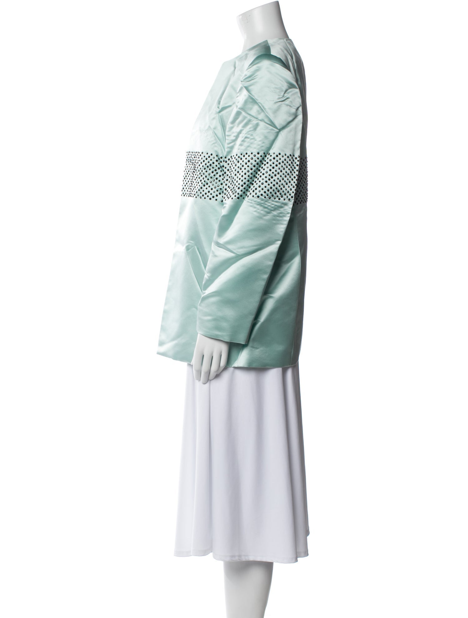 David Hayes Silk Blazer