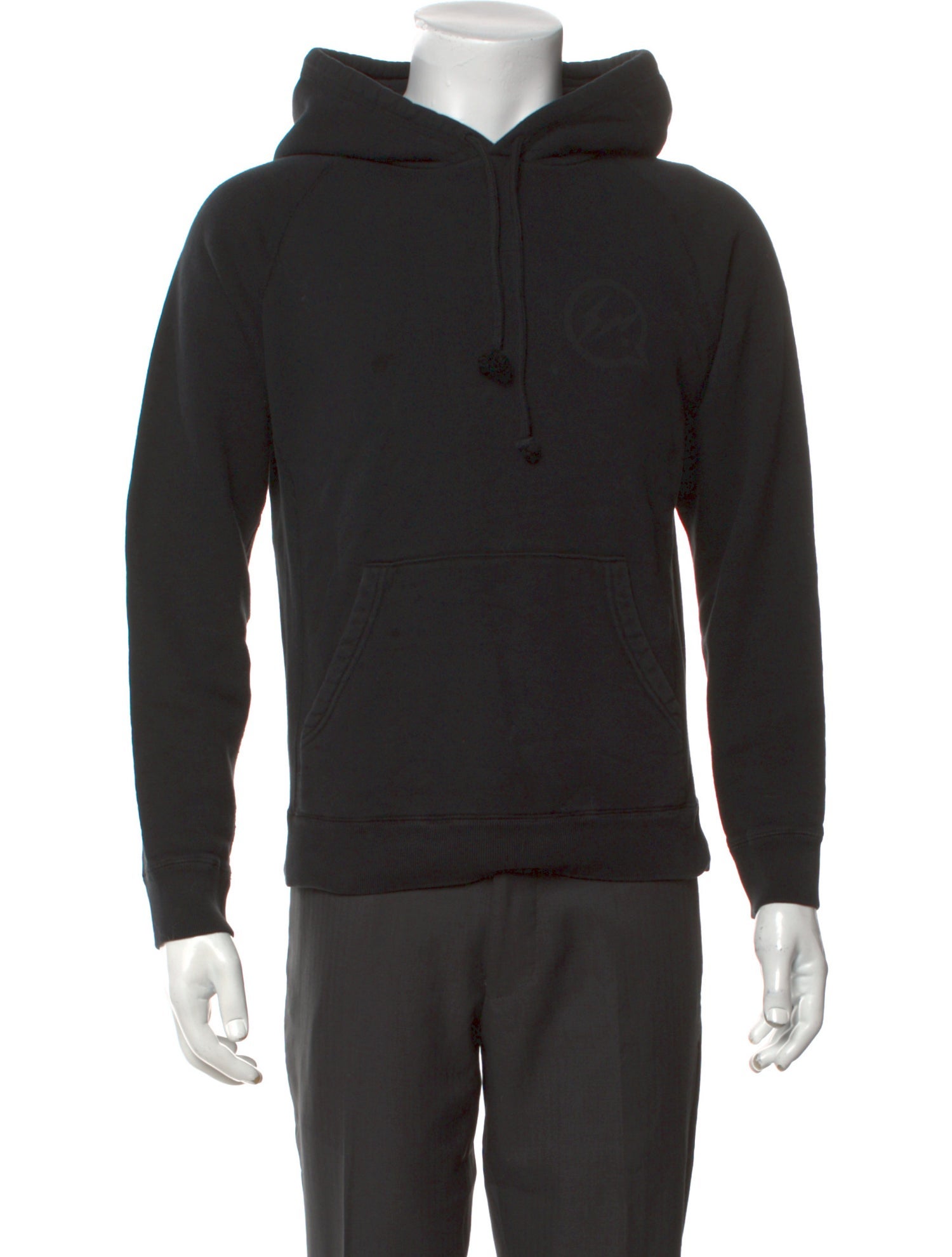 Denim by Vanquish & Fragment Graphic Print Crew Neck Hoodie