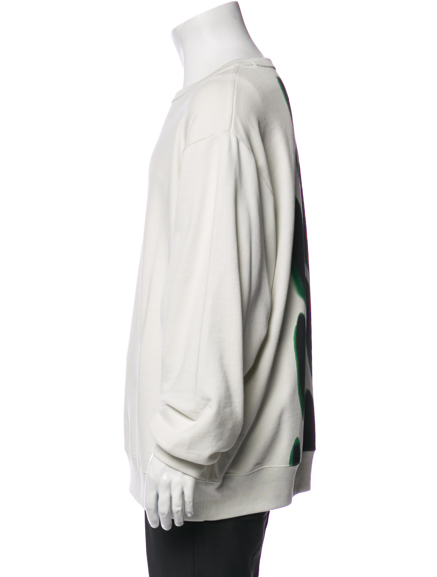 Dries Van Noten x Len Lye 2021 Printed Sweatshirt - White