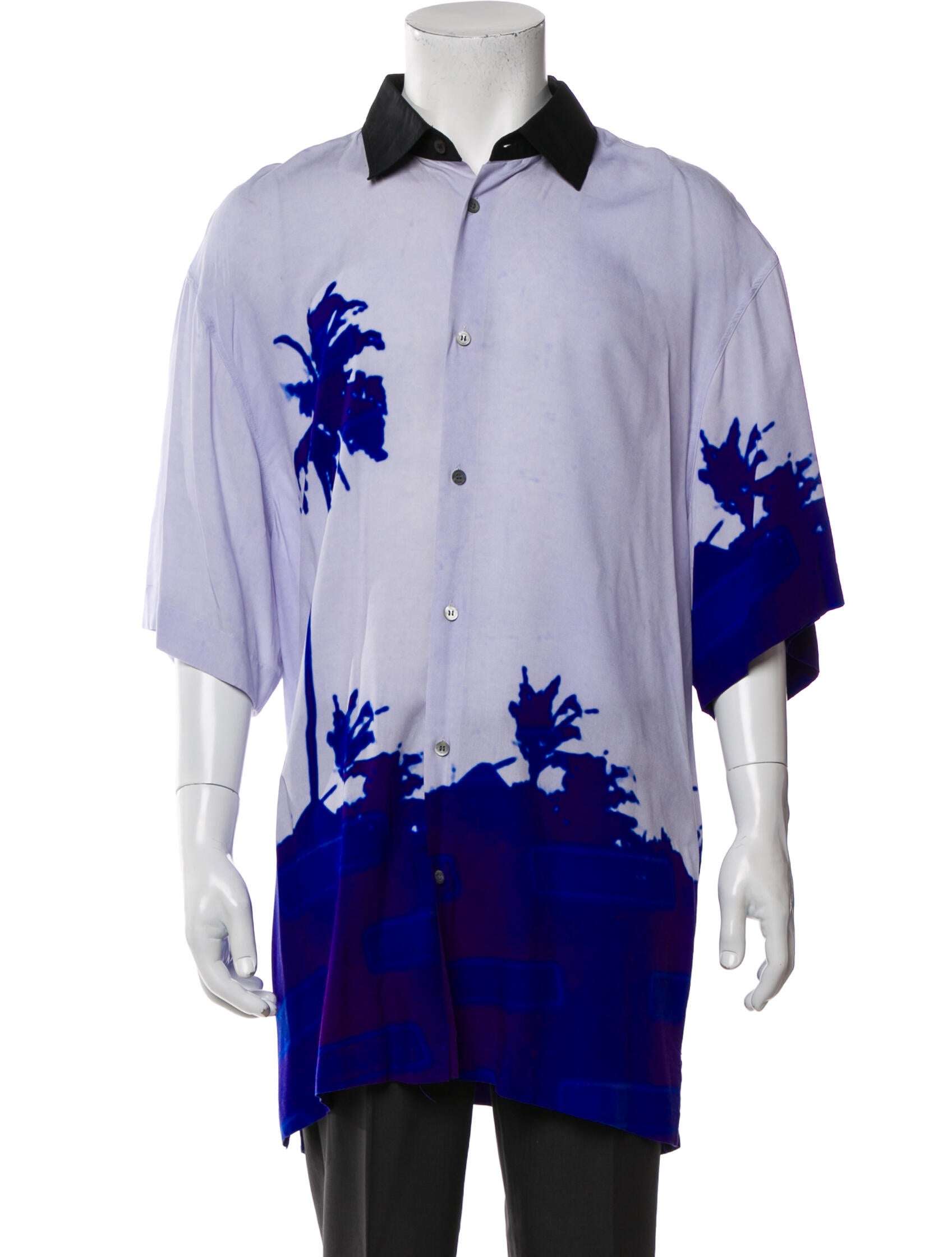 〈DRIES VAN NOTEN〉 len lye shirt size38 Dries Van Noten Men's Tshirt Len Lye / Slim Size %100 Cotton