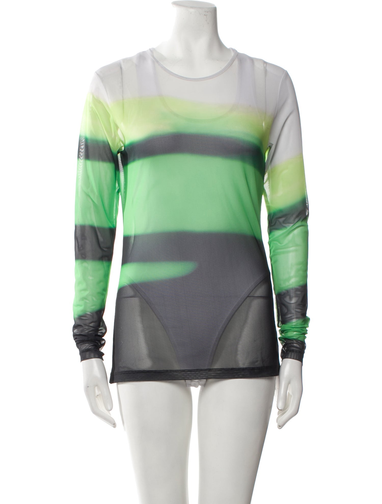 Dries Van Noten x Len Lye Printed Bateau Neckline Sweatshirt