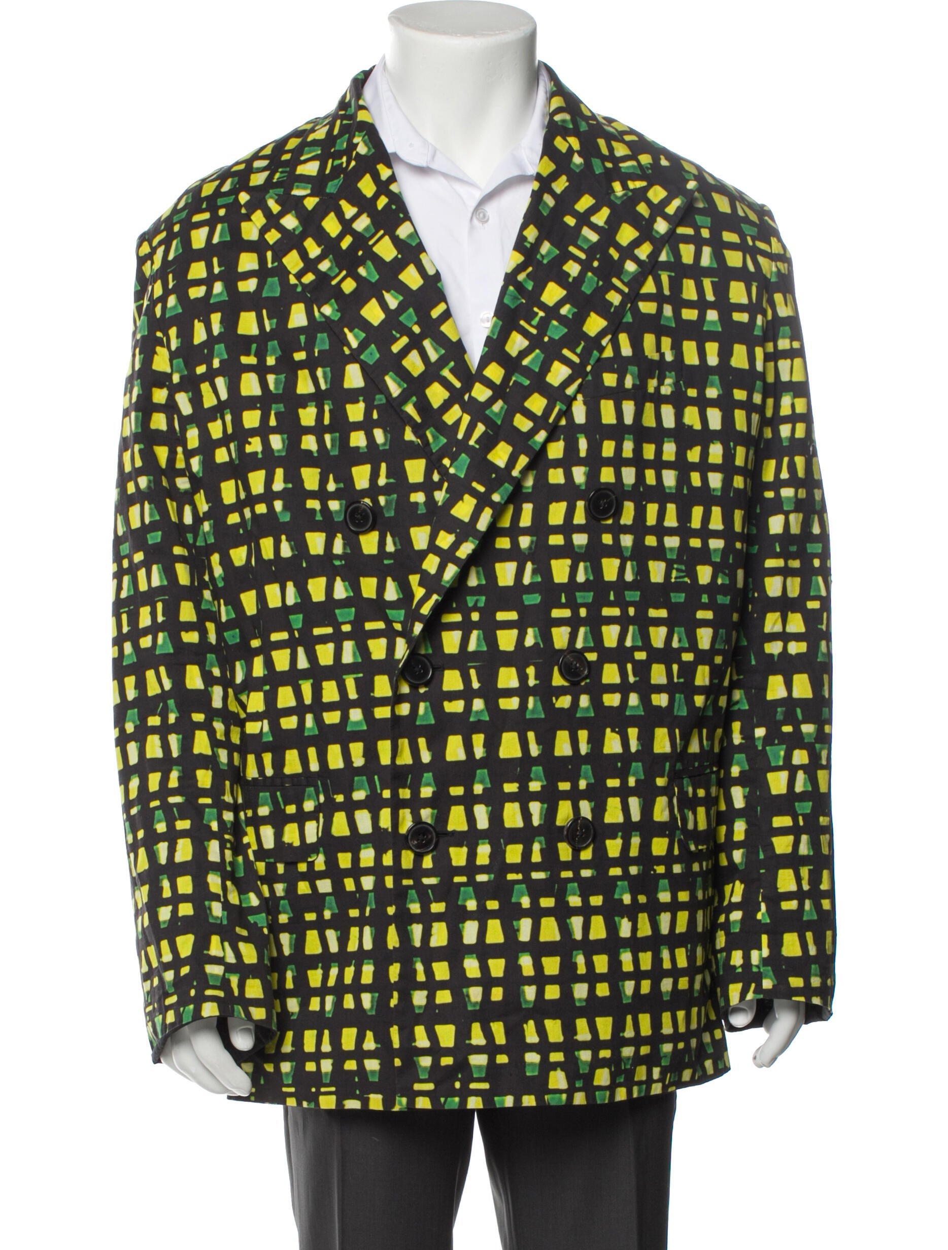 Dries Van Noten x Len Lye Printed Blazer