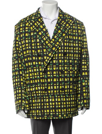 Dries Van Noten x Len Lye Printed Blazer